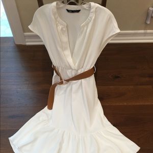 ZARA White Summer Dress